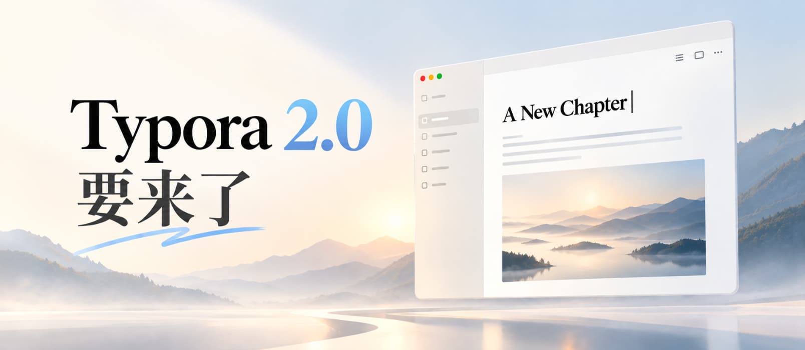 Typora 2.0 来了？老用户需要重新付费吗？新版本有哪些变化？ 1