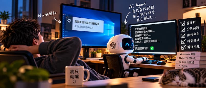 终于解决了 Windows 出现「A字出现了问题，无法安装功能」的故障 1