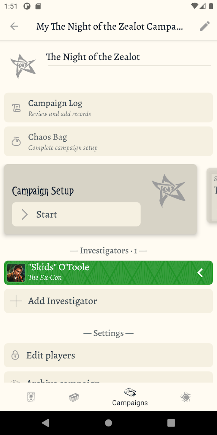 Arkham Cards 截图 3