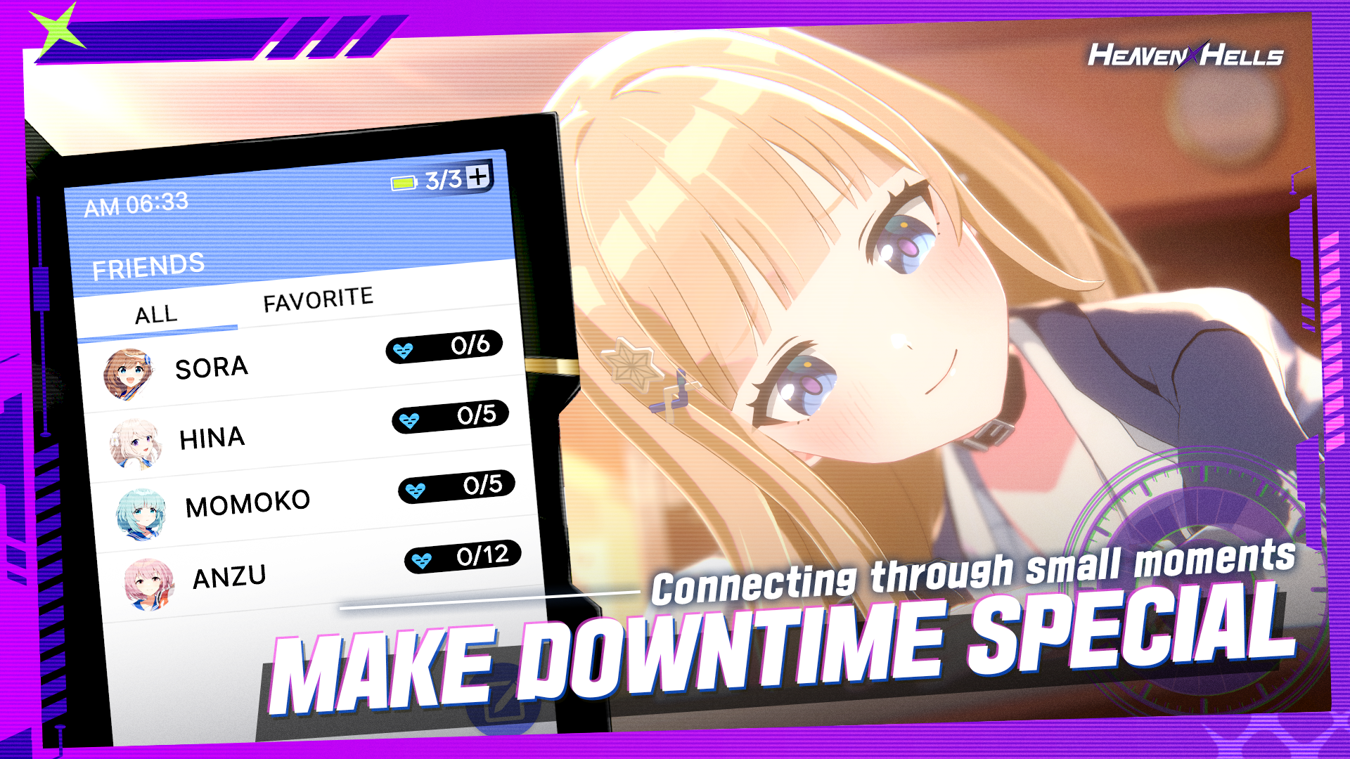 HEAVENHELLS: Anime Squad RPG 截图 5