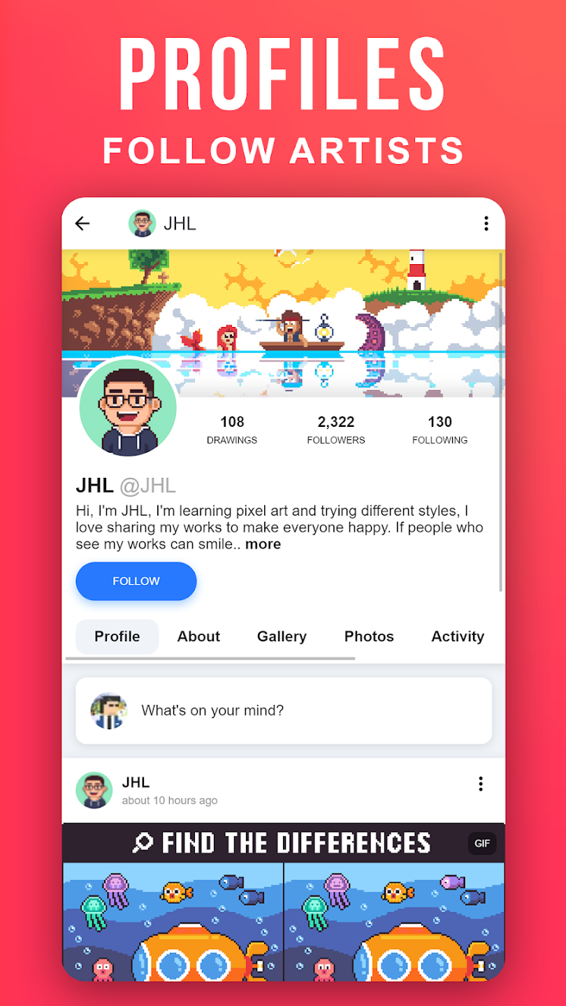 Pixilart - Make Pixel Art 截图 4