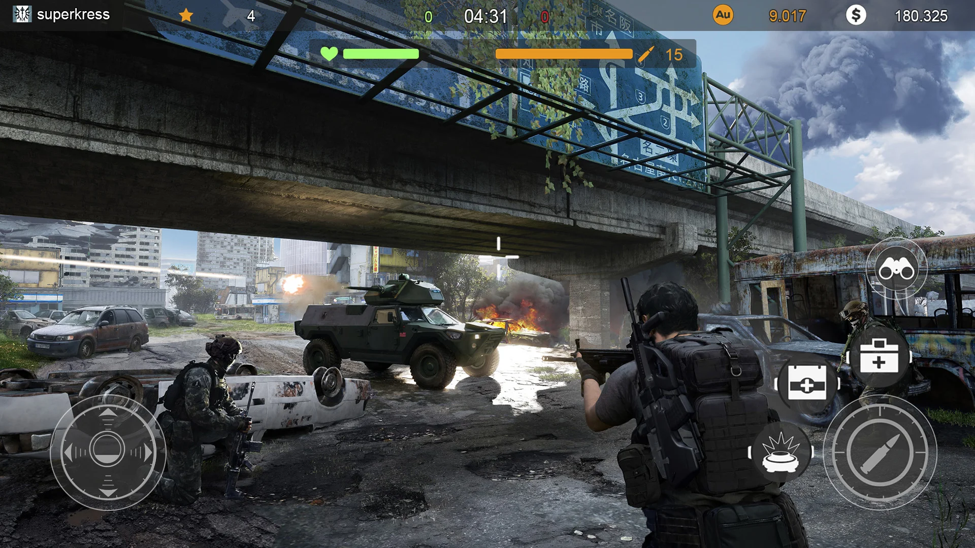 Code of War: Military Gun Game 截图 4