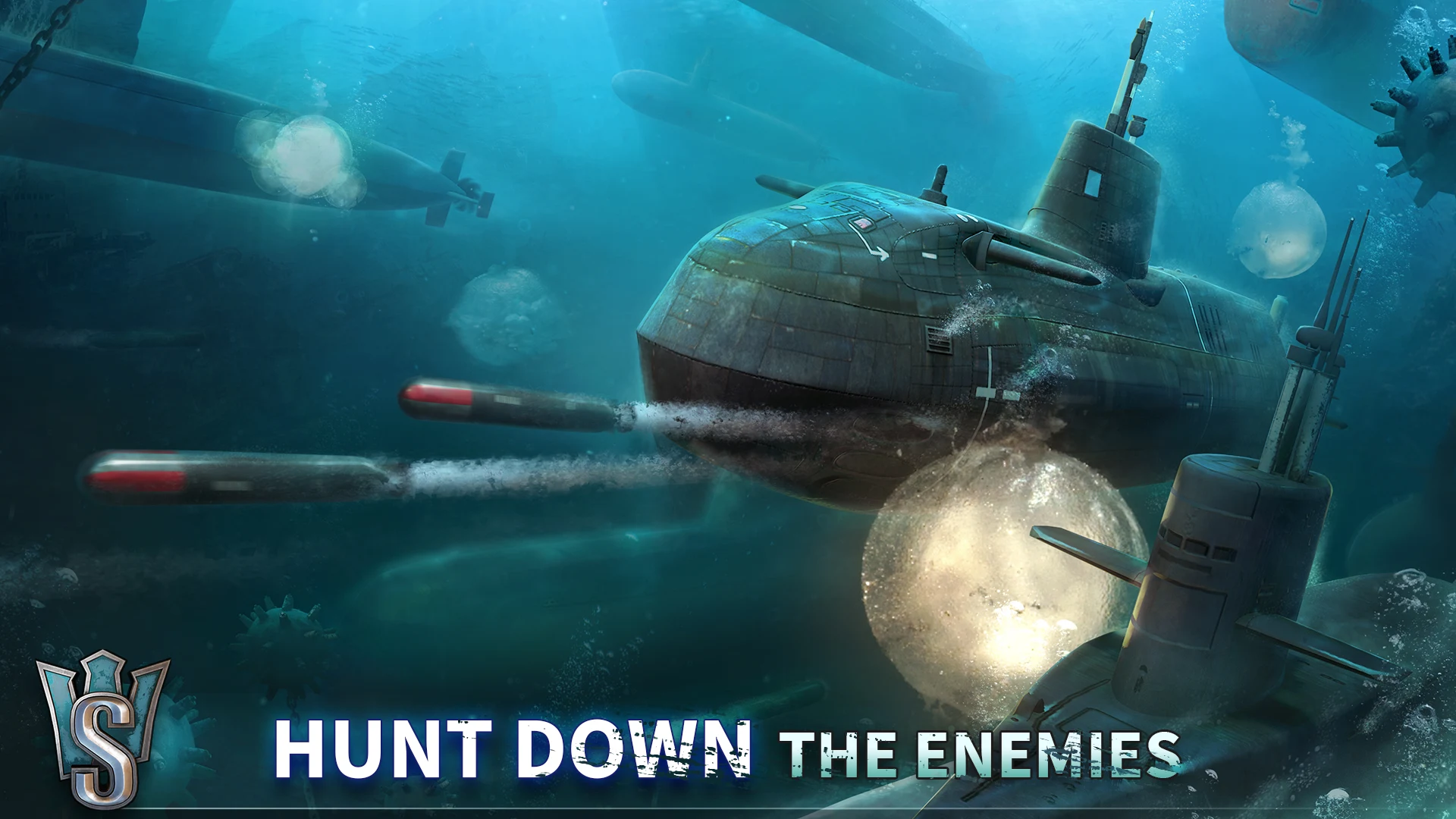 WORLD of SUBMARINES: Navy PvP 截图 7