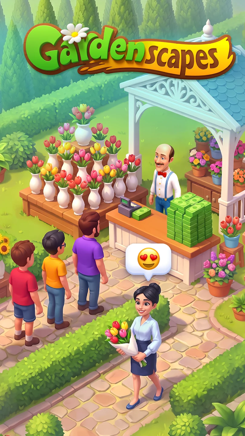 梦幻花园 (Gardenscapes) 截图 3