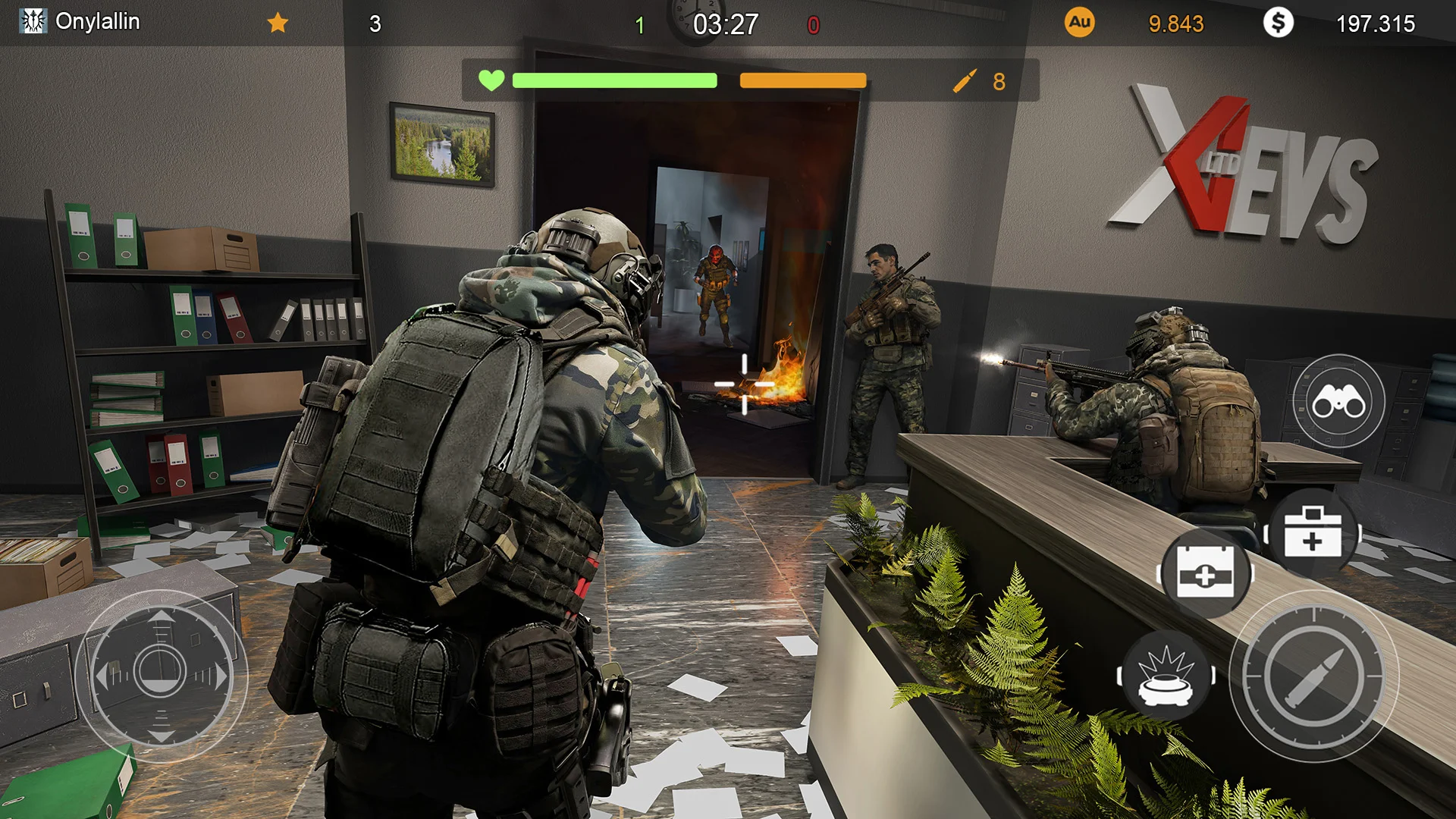 Code of War: Military Gun Game 截图 3