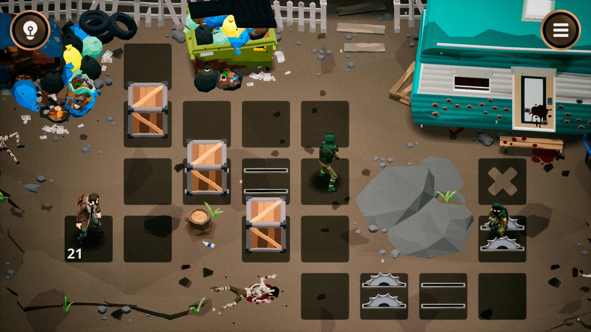 Road Raid: 益智生存殭尸冒险 截图 4