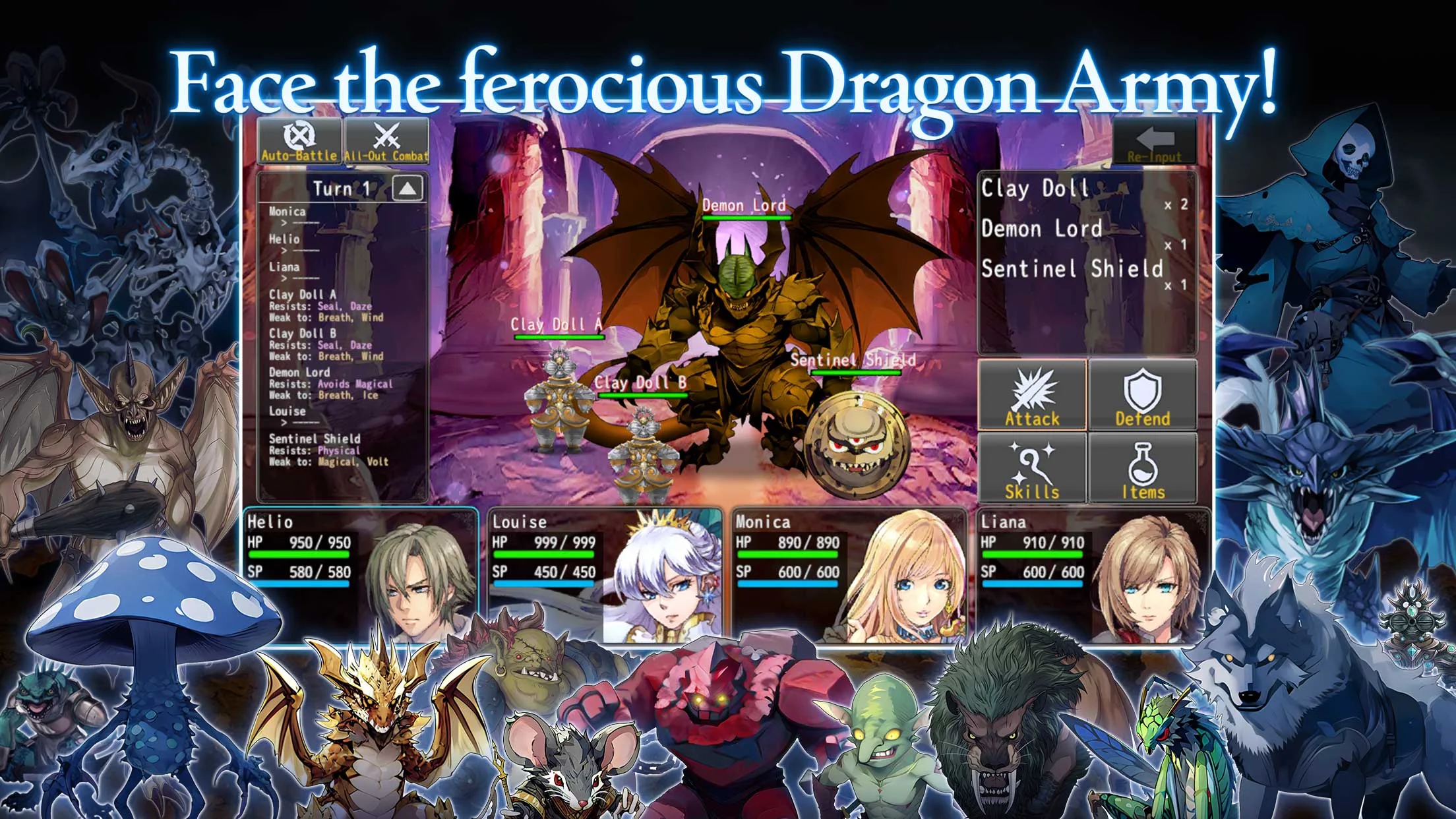 RPG Dragon Takers 截图 5