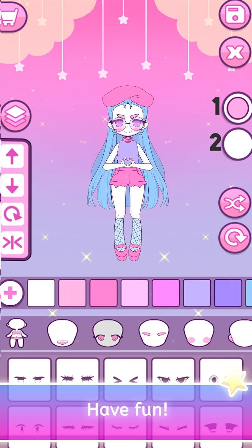 Mimistar dress up chibi doll 截图 8