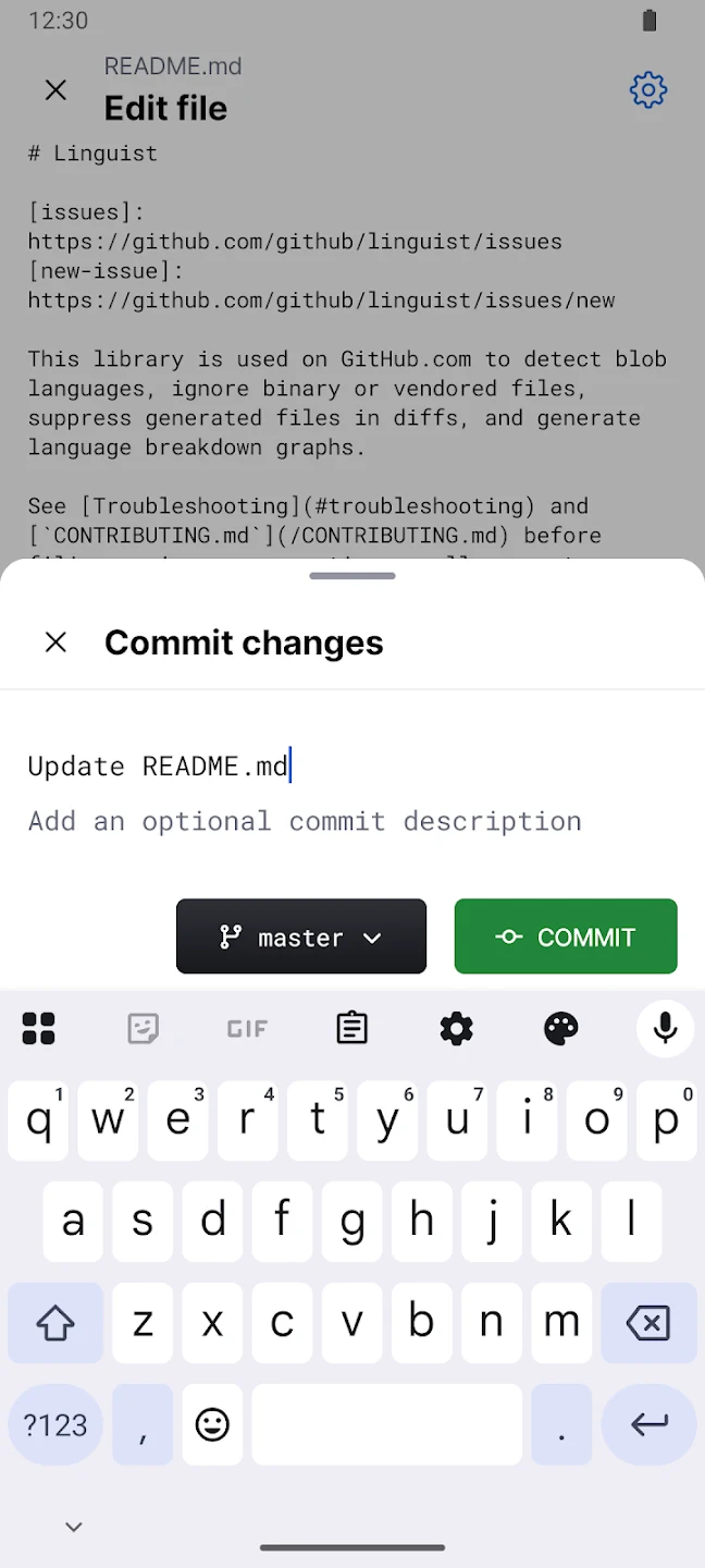 GitHub 截图 5