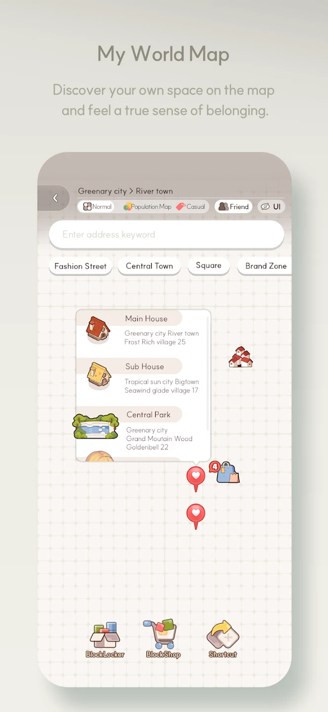 Cozy Social World : Cocomine 截图 6