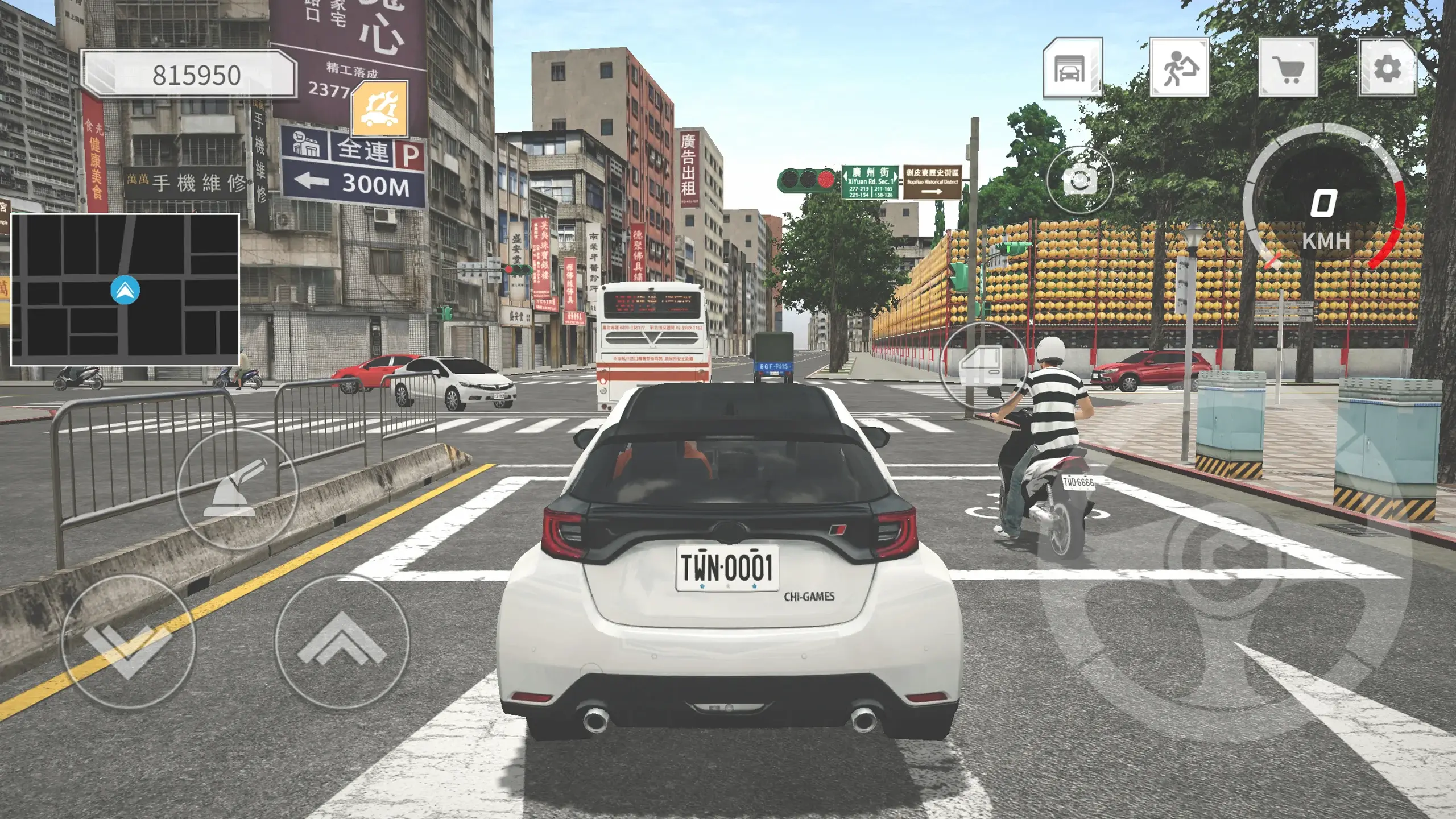 台湾驾驶-赛车竞速X外卖员模拟 截图 1