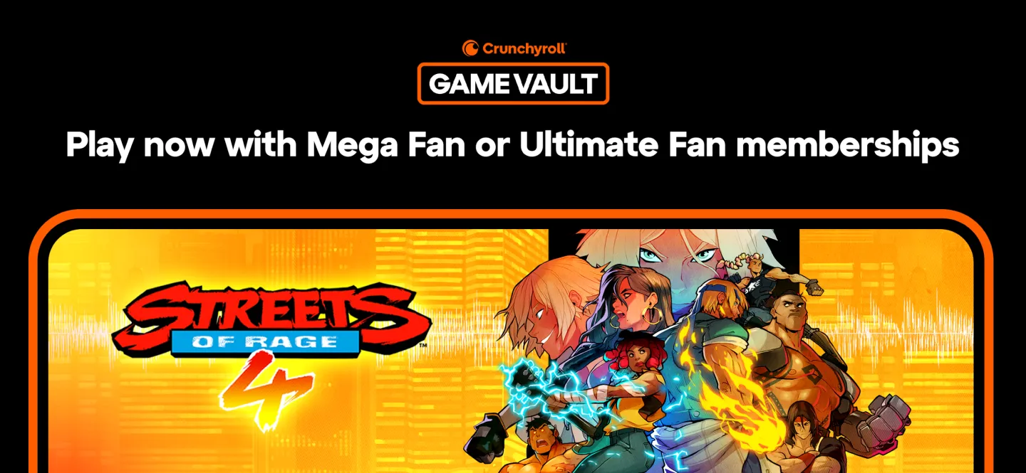 Crunchyroll: Streets of Rage 4 截图 1