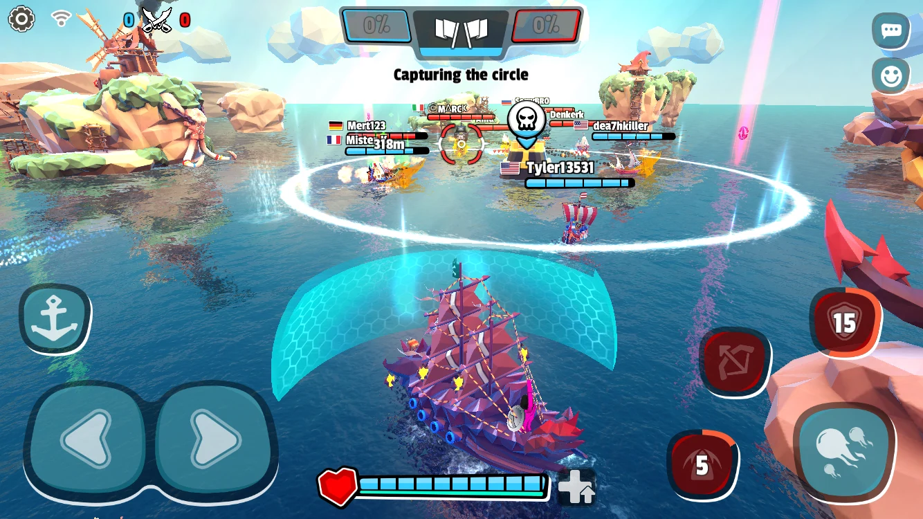 Pirate Code - PVP Sea Battles 截图 7