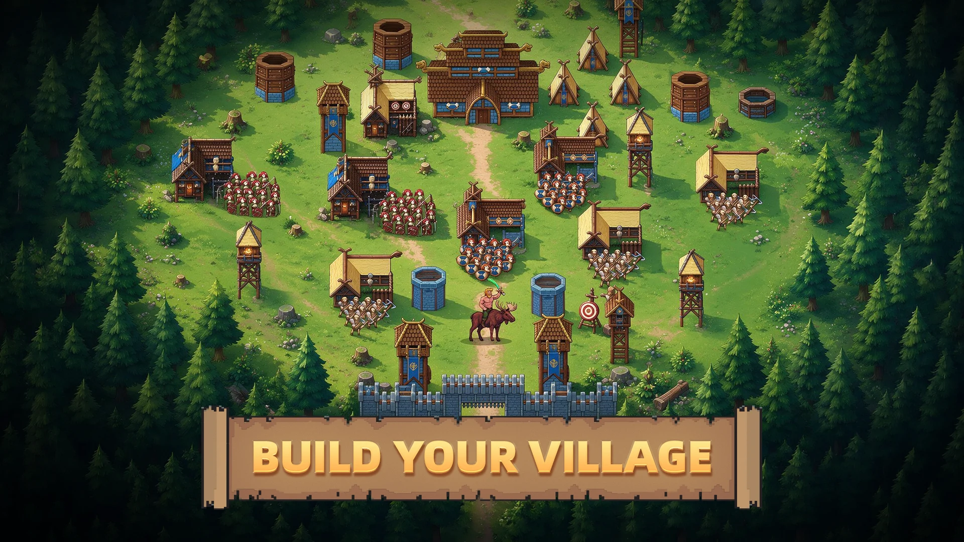 Viking Hero TD: Roguelike RTS 截图 2