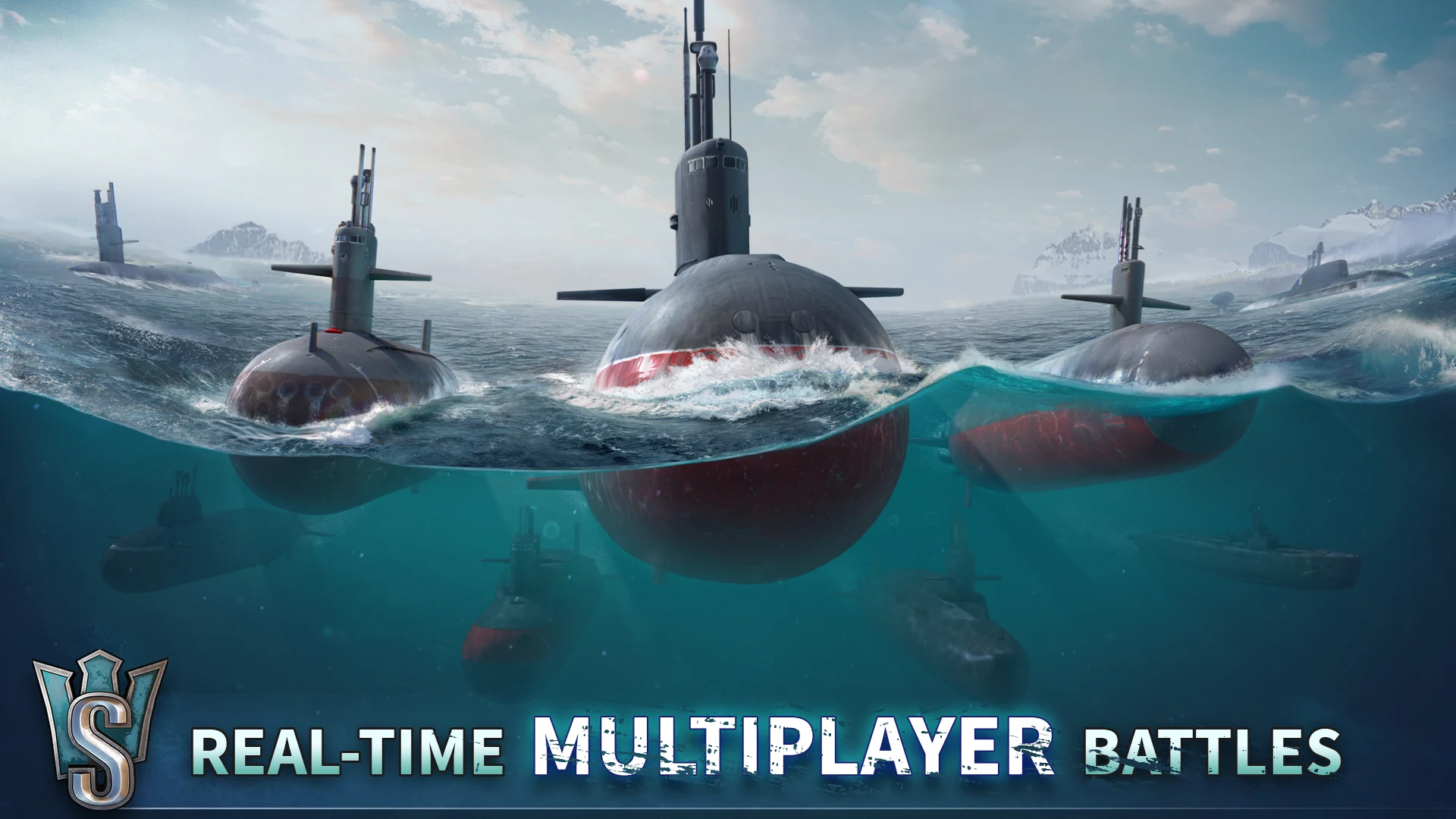 WORLD of SUBMARINES: Navy PvP 截图 4