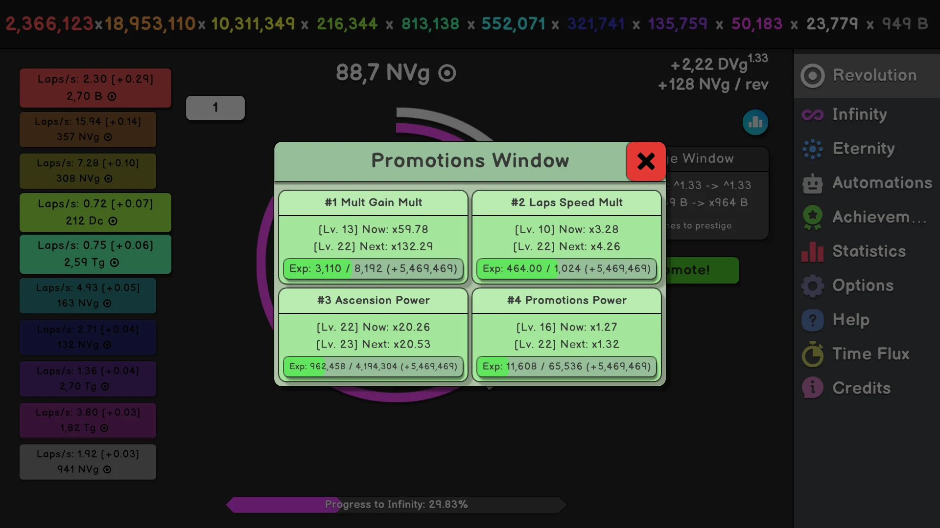 Revolution Idle 截图 11