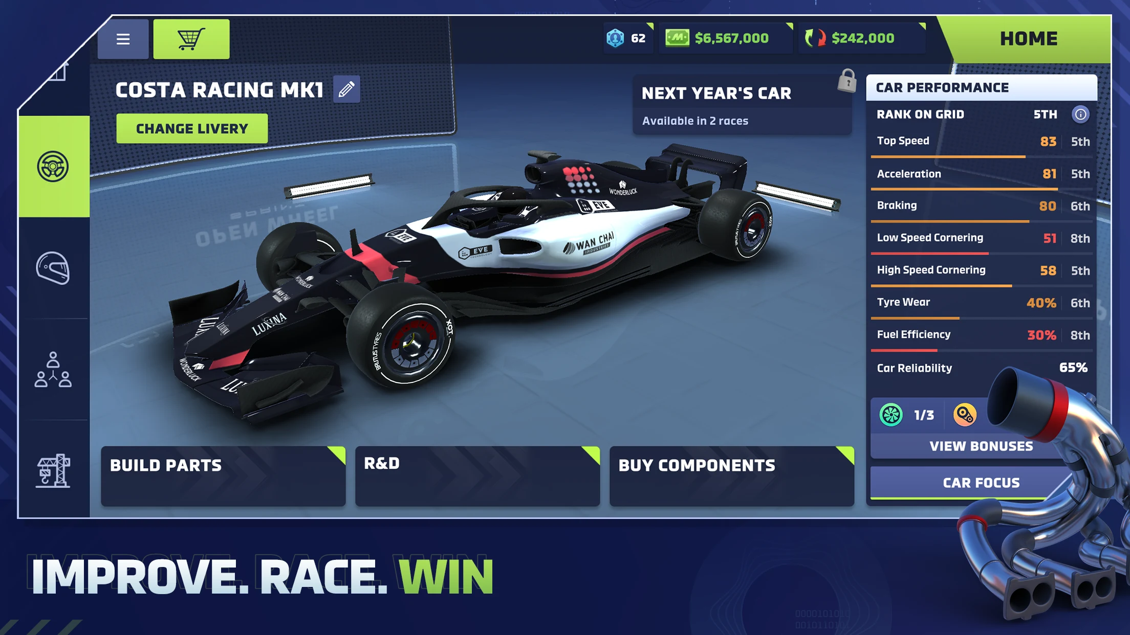 Motorsport Manager 4 Racing 截图 2