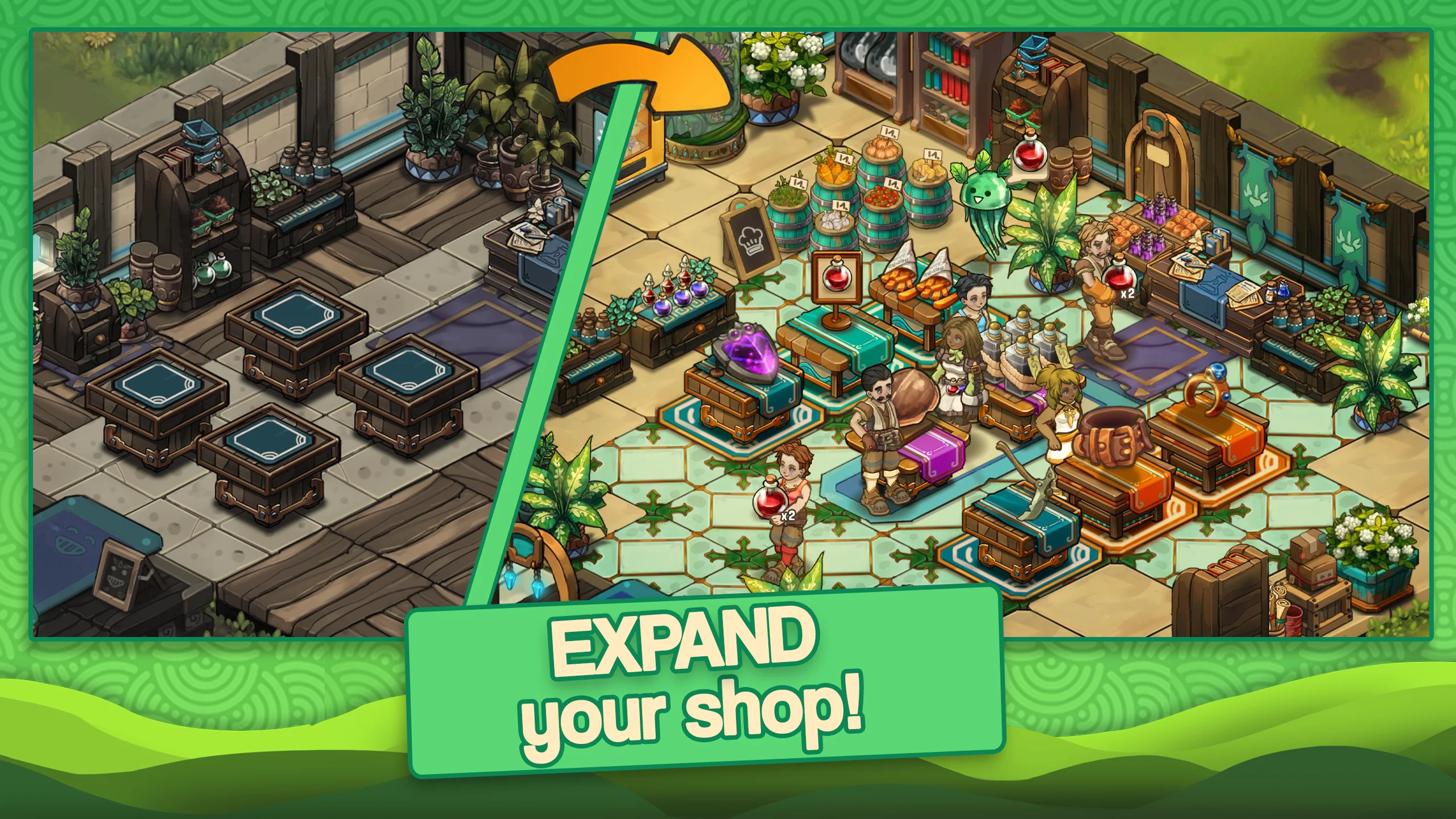Tiny Shop: Craft & Tycoon 截图 2