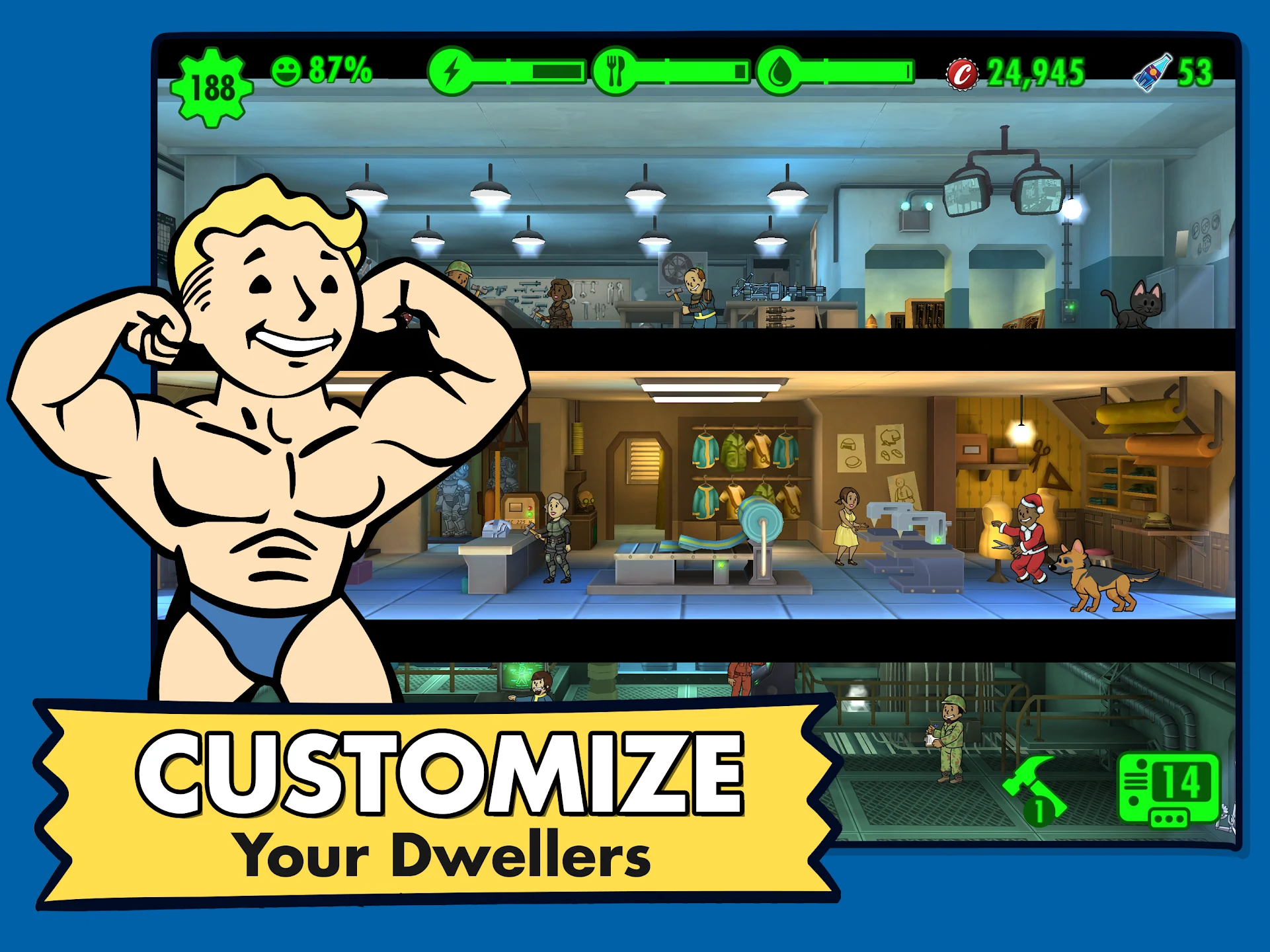 Fallout Shelter 截图 10