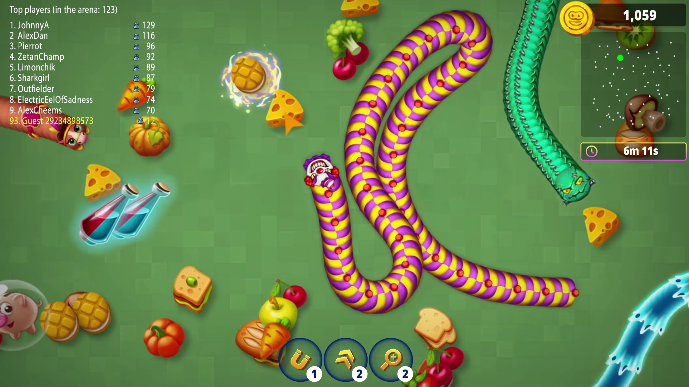 Worms Zone .io - Hungry Snake 截图 8