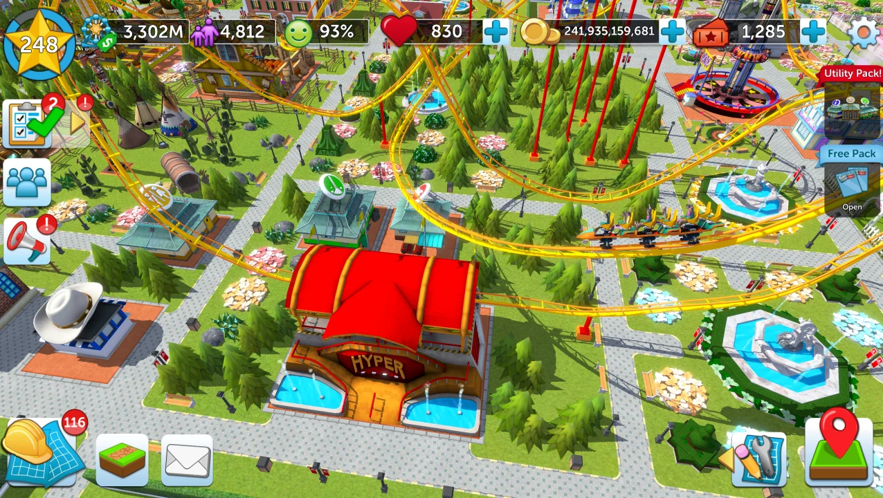 RollerCoaster Tycoon Touch 截图 9