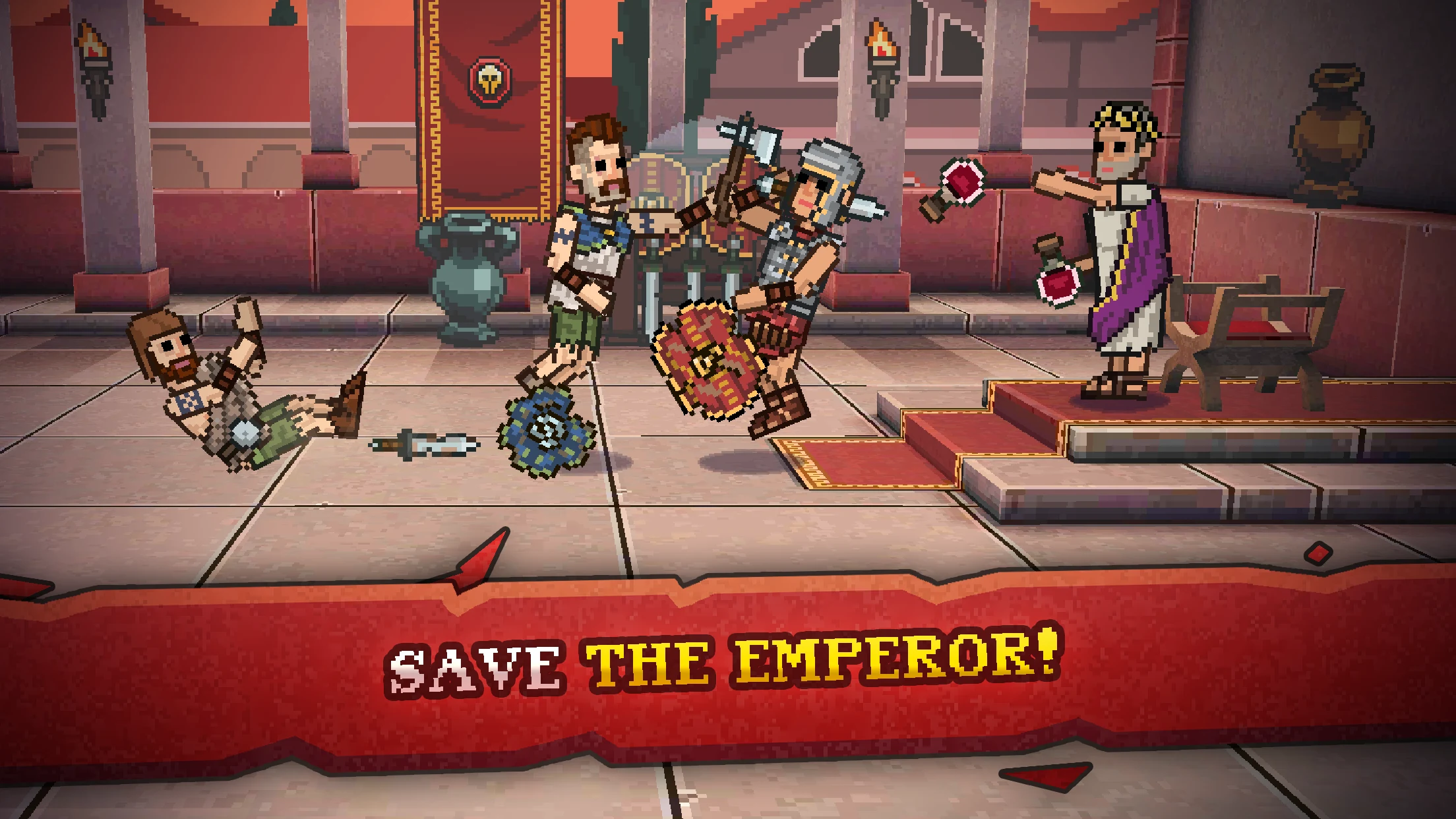 Gladihoppers - Gladiator Fight 截图 3