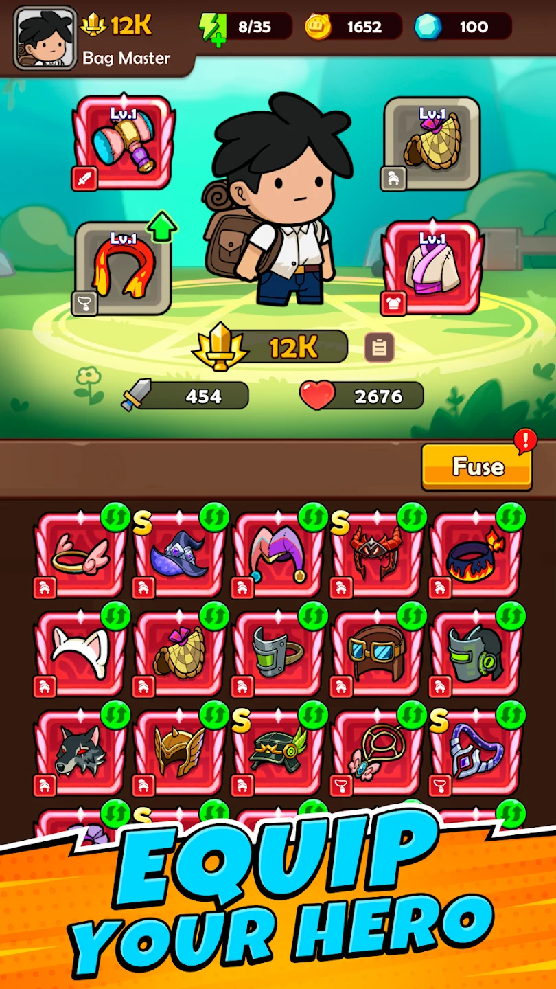 BagMaster Isekai – Bag Battle 截图 2