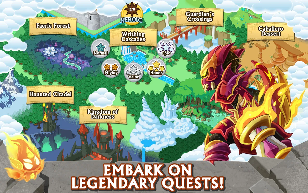 Knights & Dragons Action RPG 截图 5