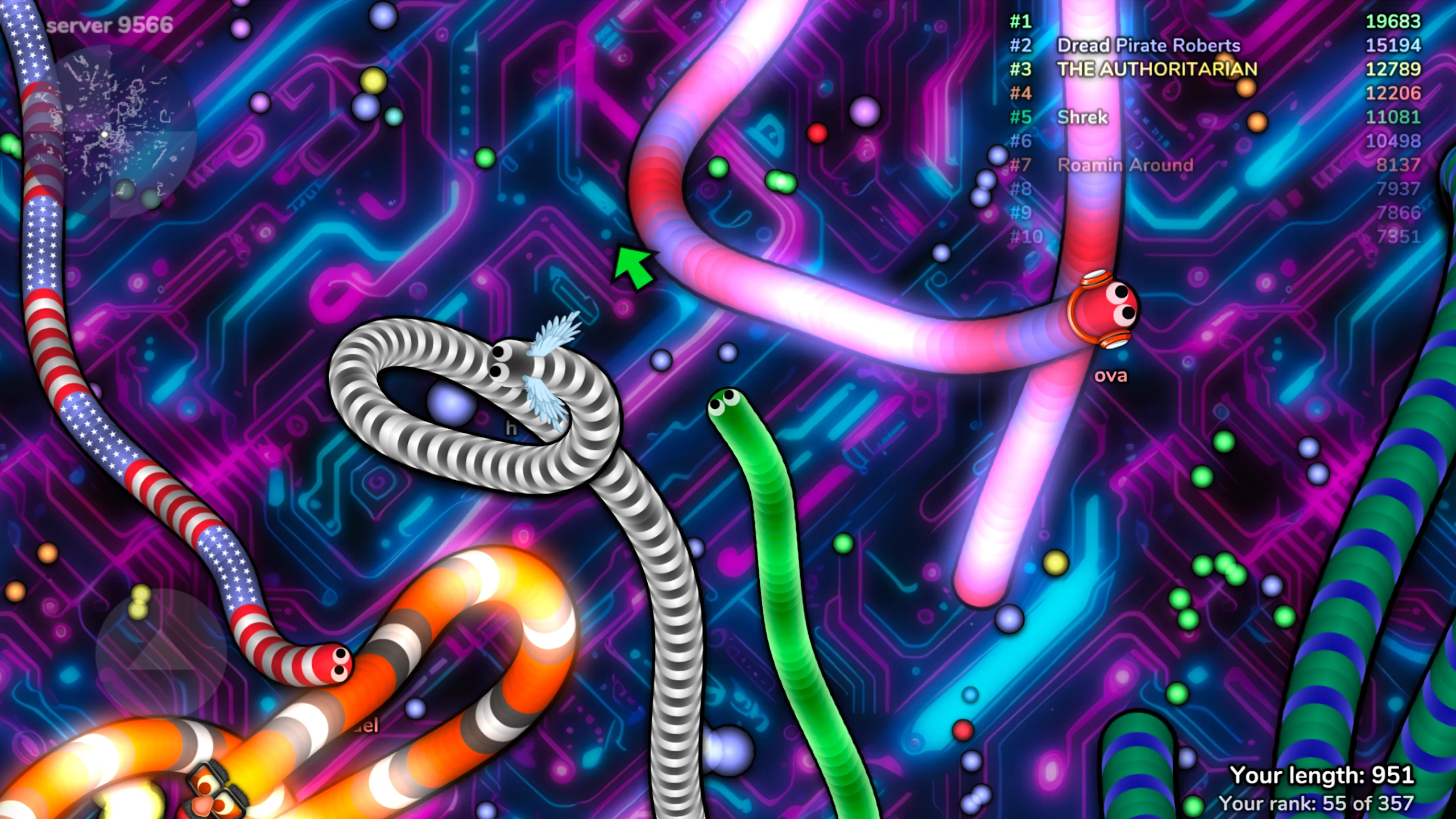 slither.io 截图 3
