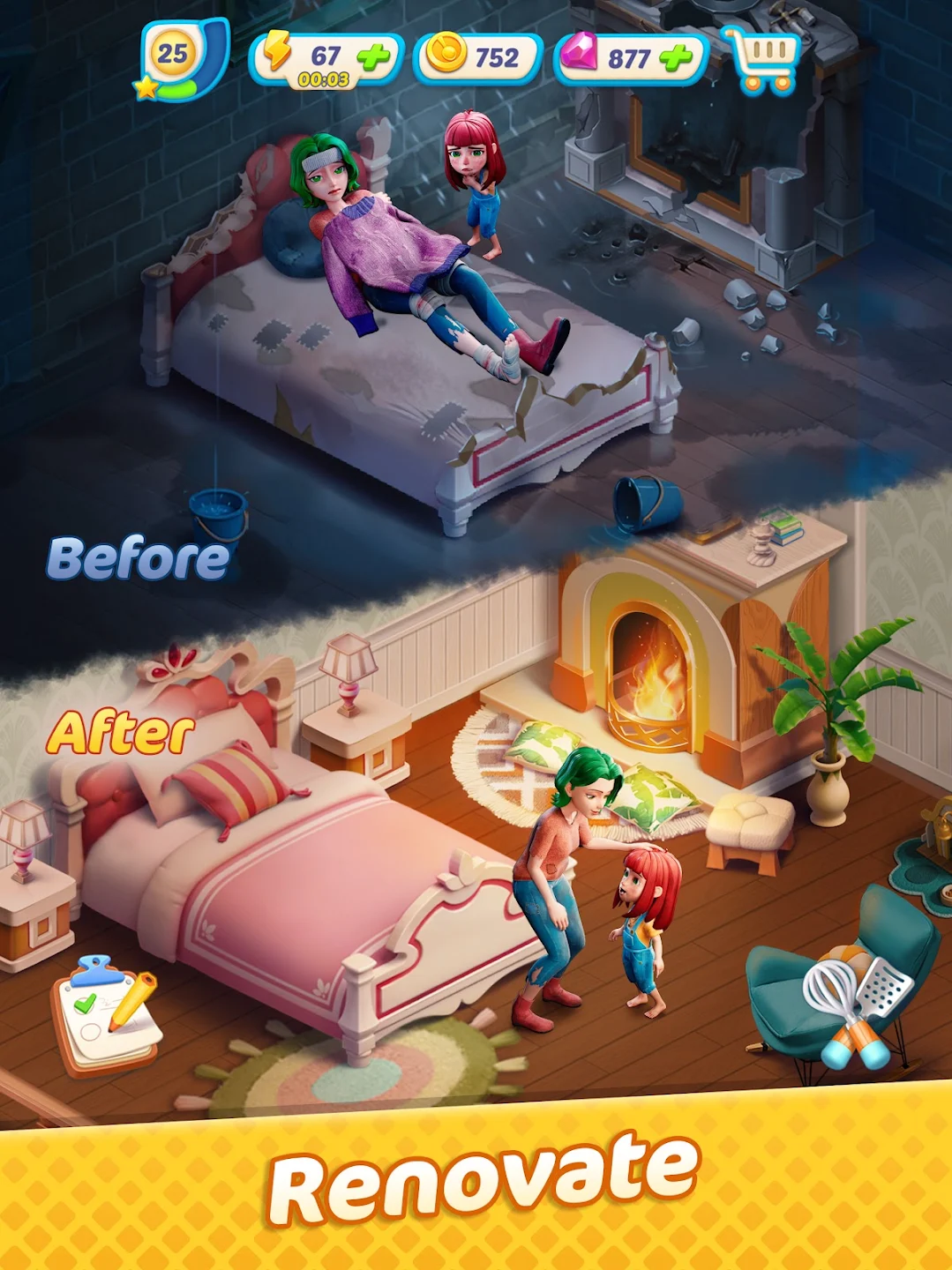 Gossip Harbor: Merge & Story 截图 12