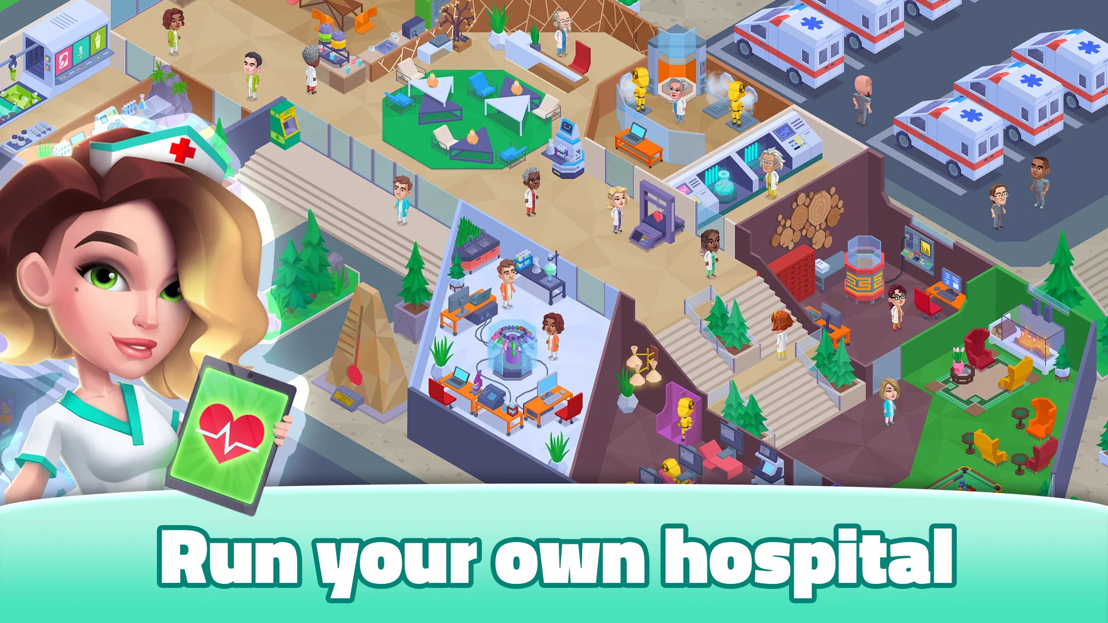Happy Clinic: Hospital Game 截图 1