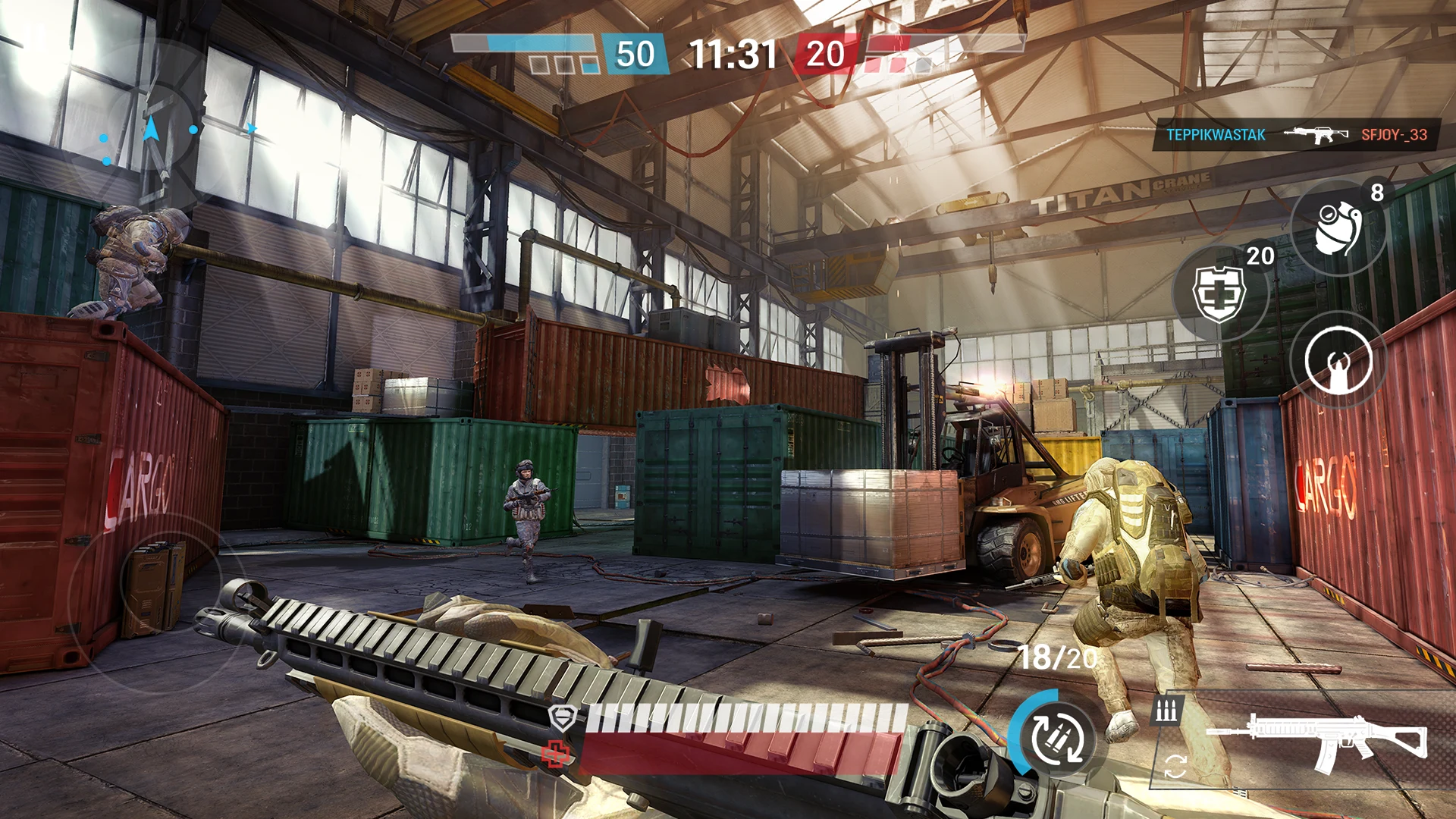 Warface GO: 多人FPS射击类游戏。PvP射击手游 截图 4