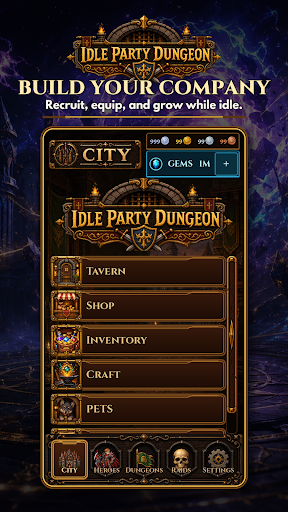 Idle Party Dungeon 截图 3