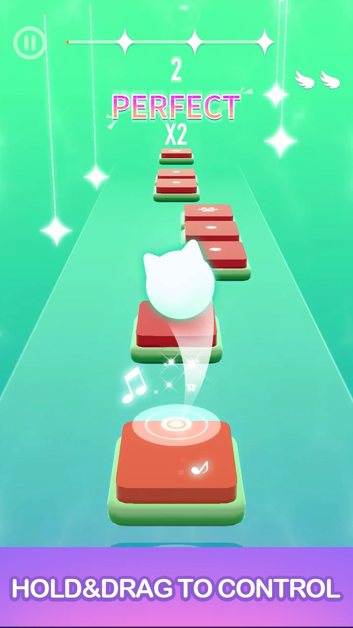 Dancing Cats: 猫咪梦幻钢琴块音乐游戏 截图 1