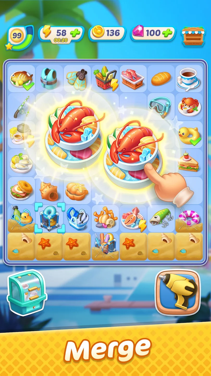 Gossip Harbor: Merge & Story 截图 6