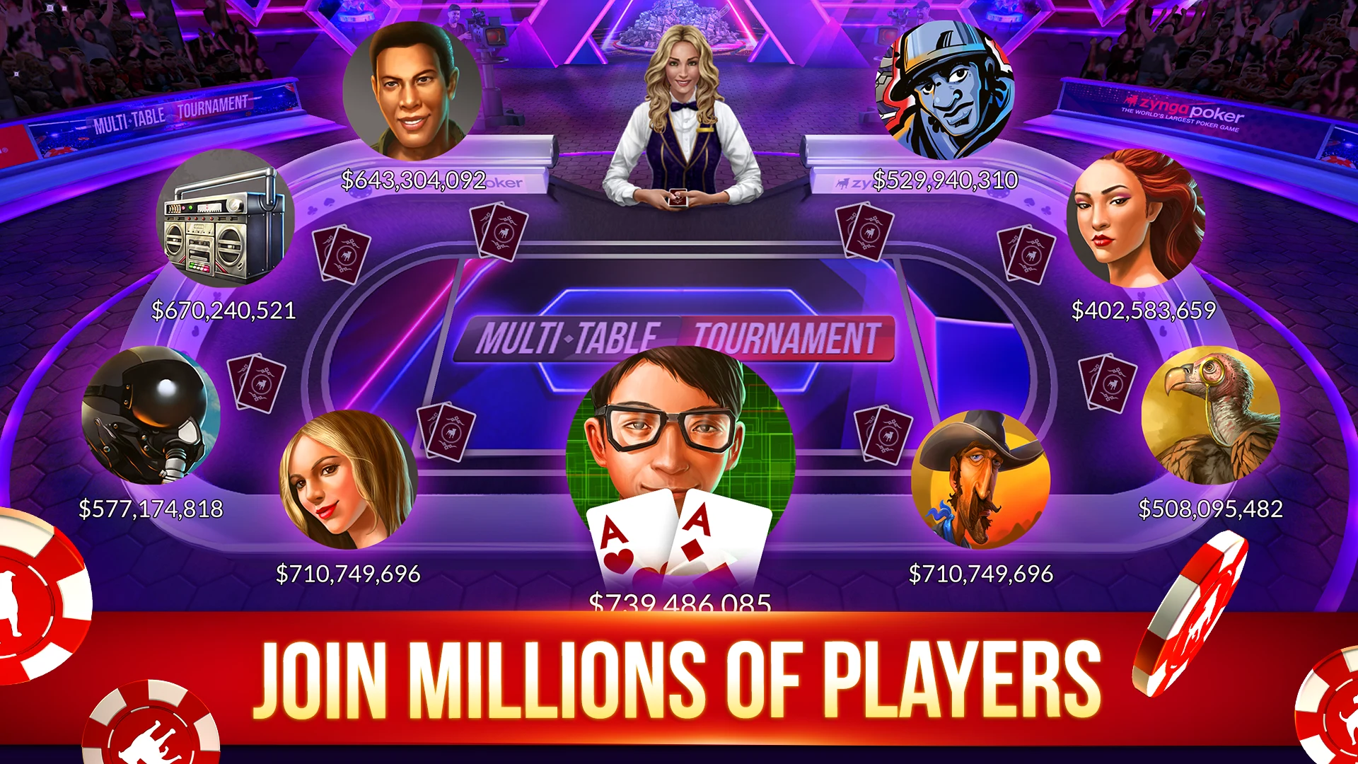 Zynga Poker- Texas Holdem Game 截图 5