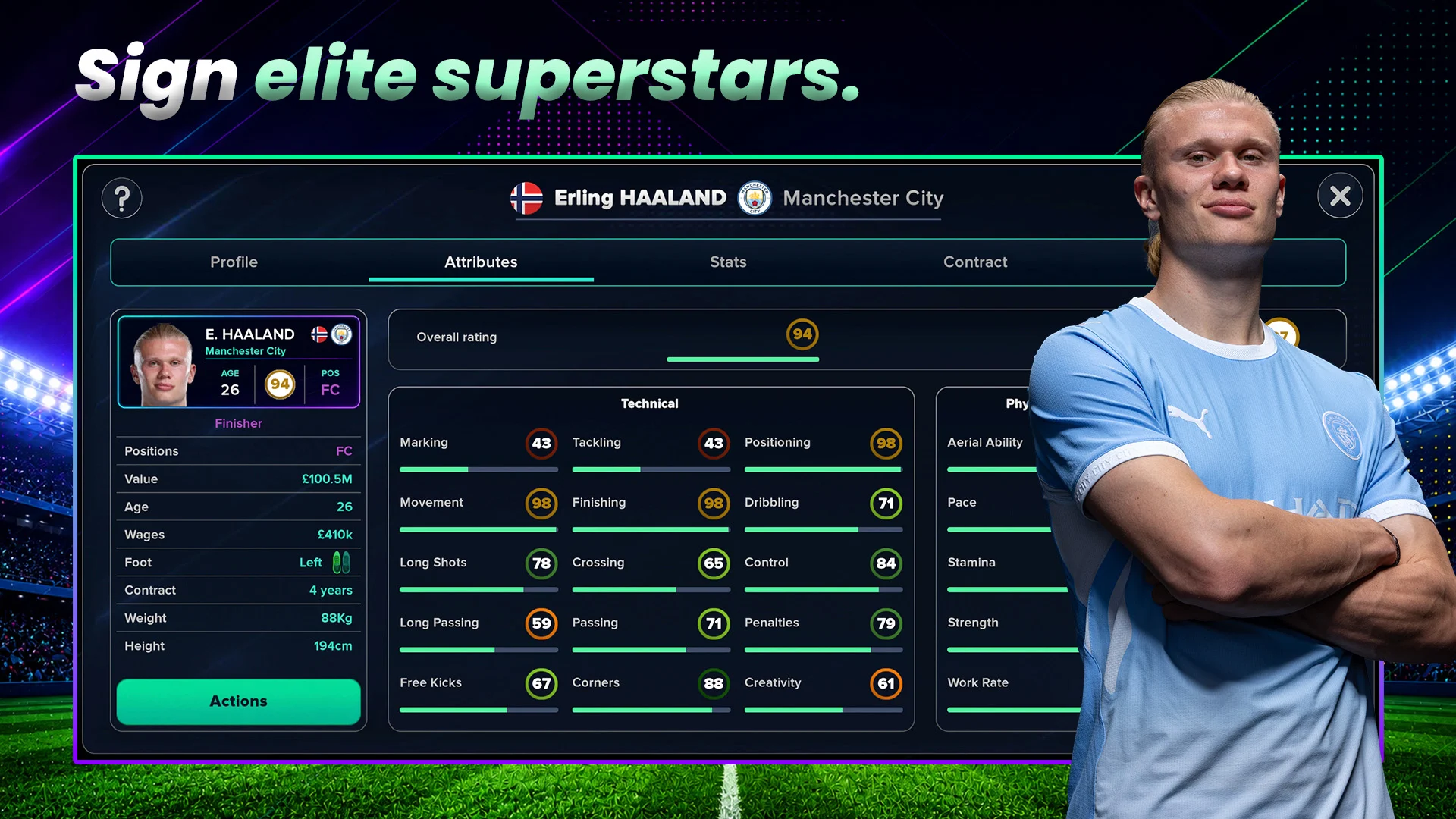 Soccer Manager 2026 - Football 截图 5