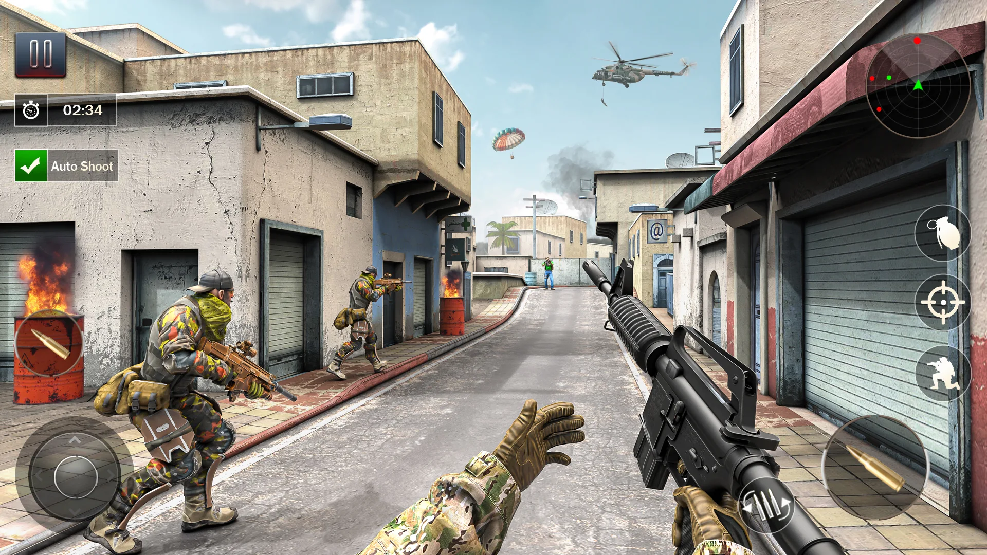 FPS Commando Shooting Games 截图 1