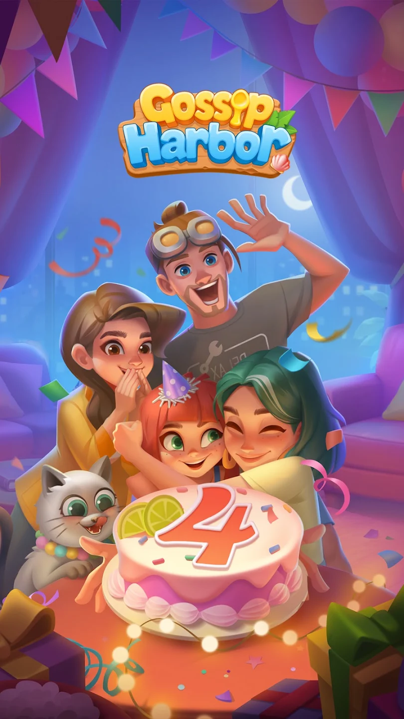 Gossip Harbor: Merge & Story 截图 7