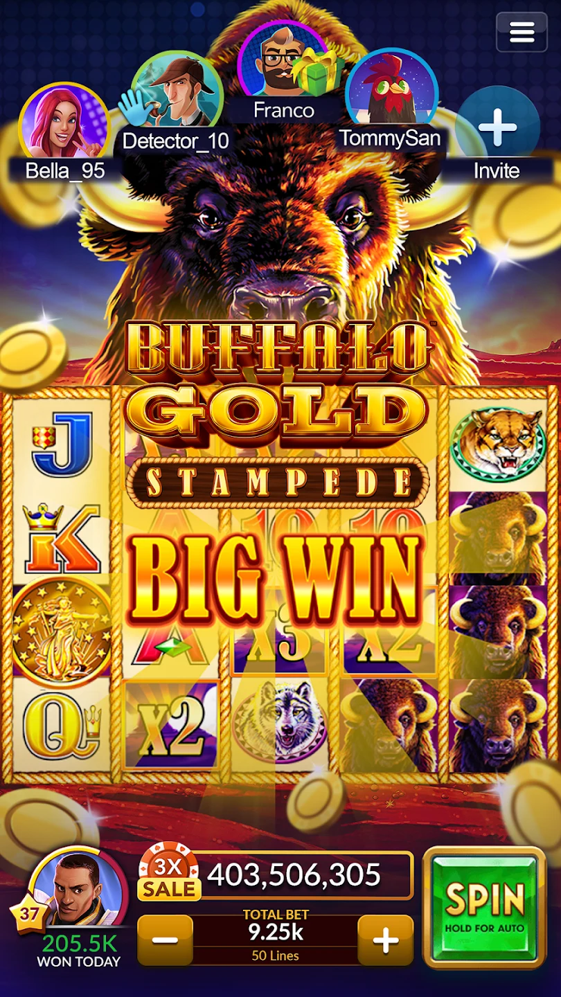 Big Fish Casino - 社交老虎机 截图 1