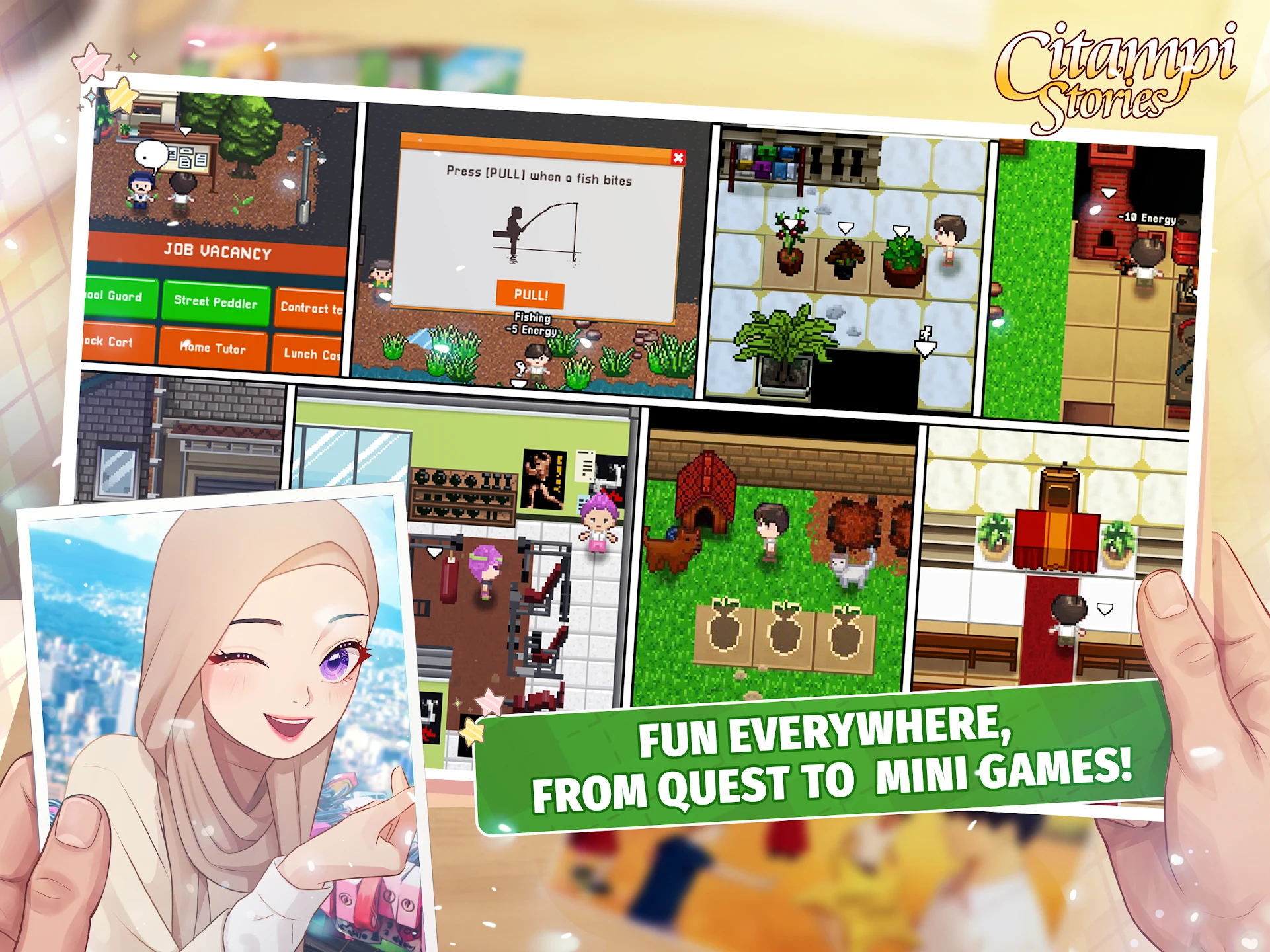 Citampi Stories: RPG 爱生活 截图 11