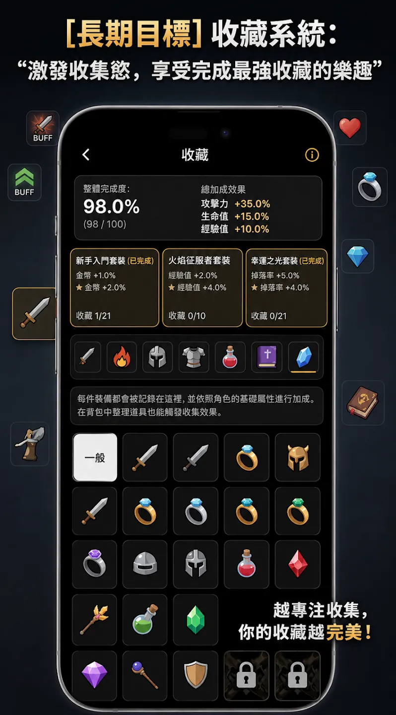 Focus RPG - 越专注越强的放置RPG 截图 6