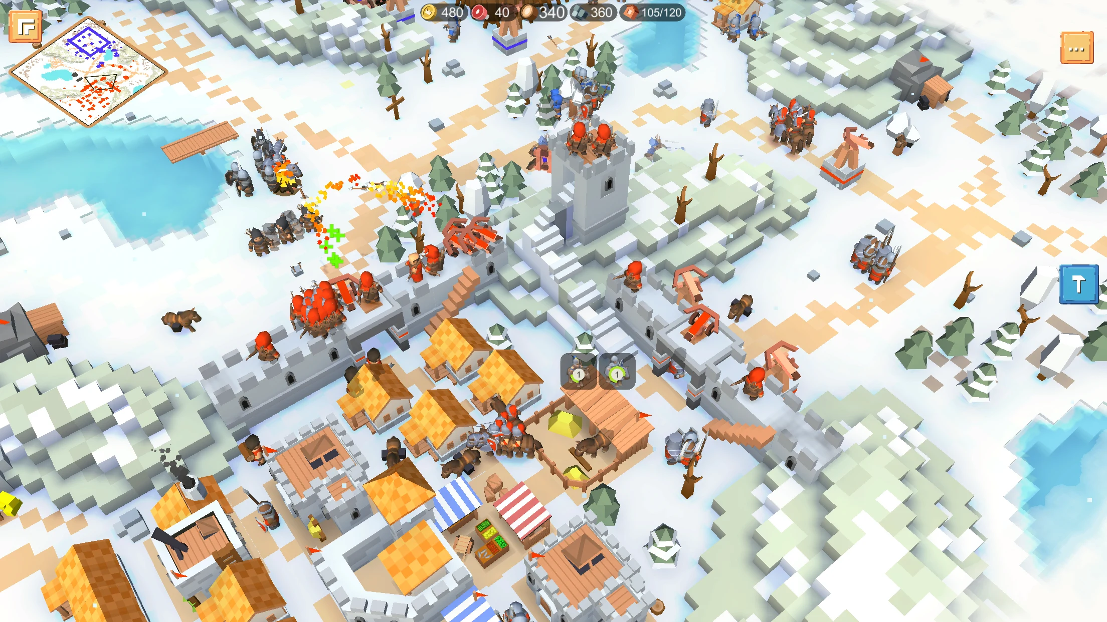 RTS Siege Up! - 中世纪战争 截图 6