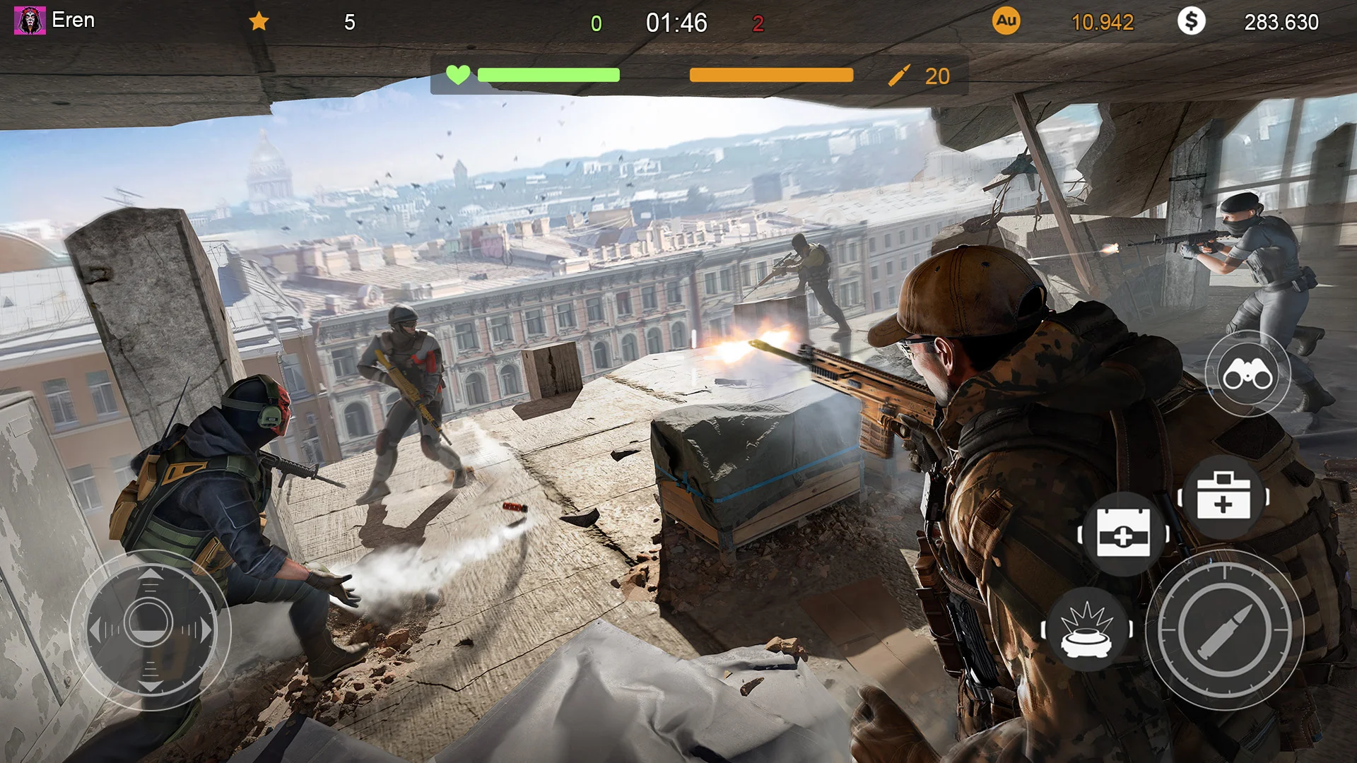 Code of War: Military Gun Game 截图 2