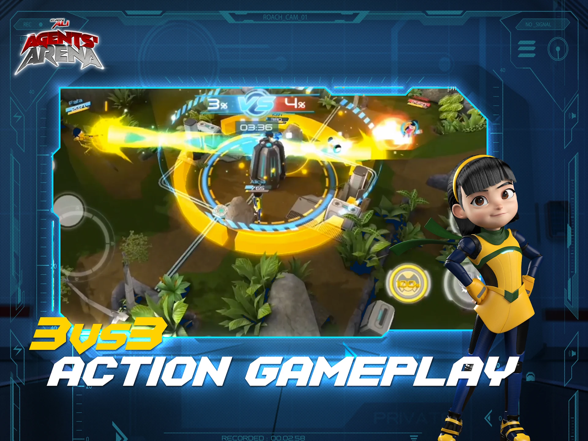 Ejen Ali: Agents' Arena 截图 8