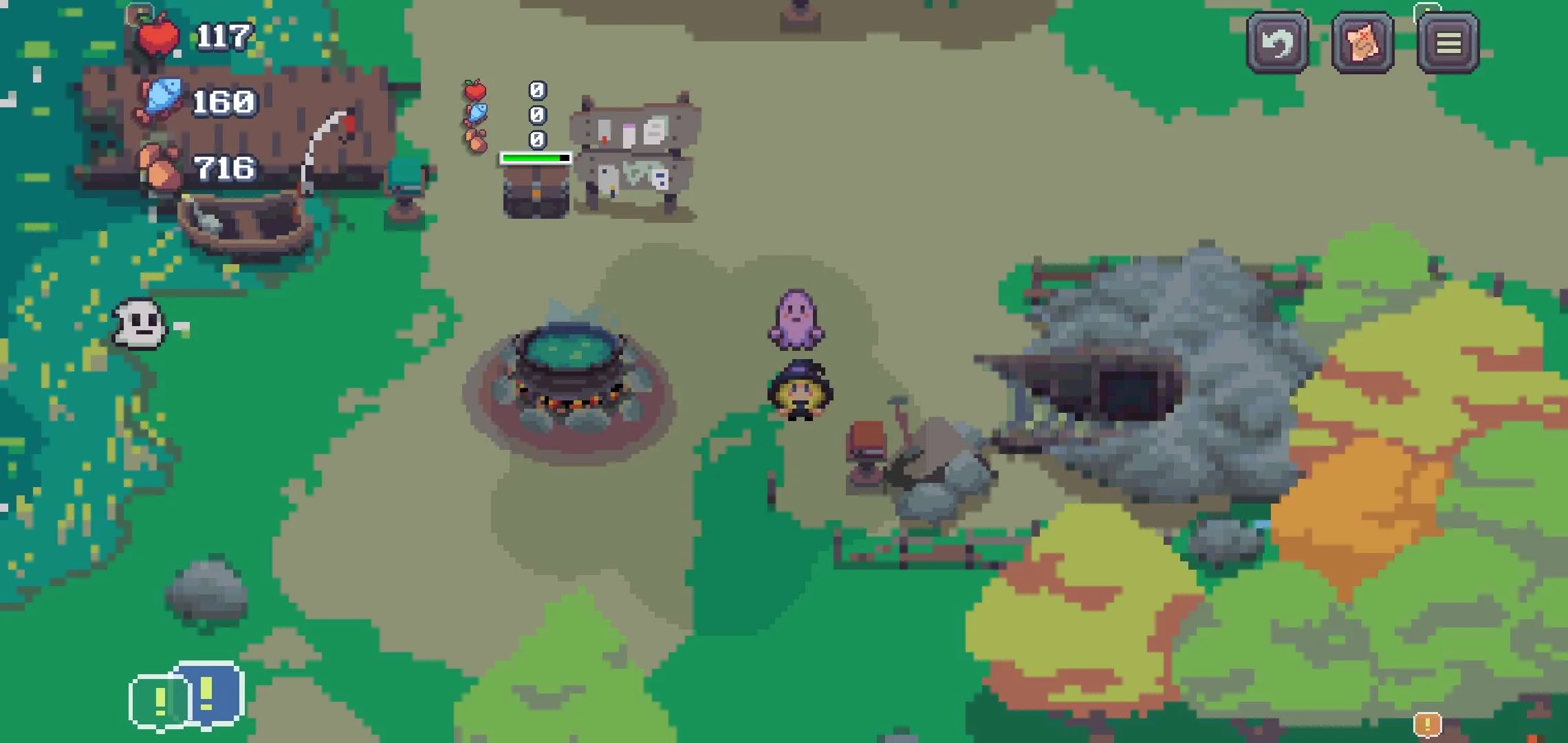 Cauldron: The Minigame RPG 截图 1