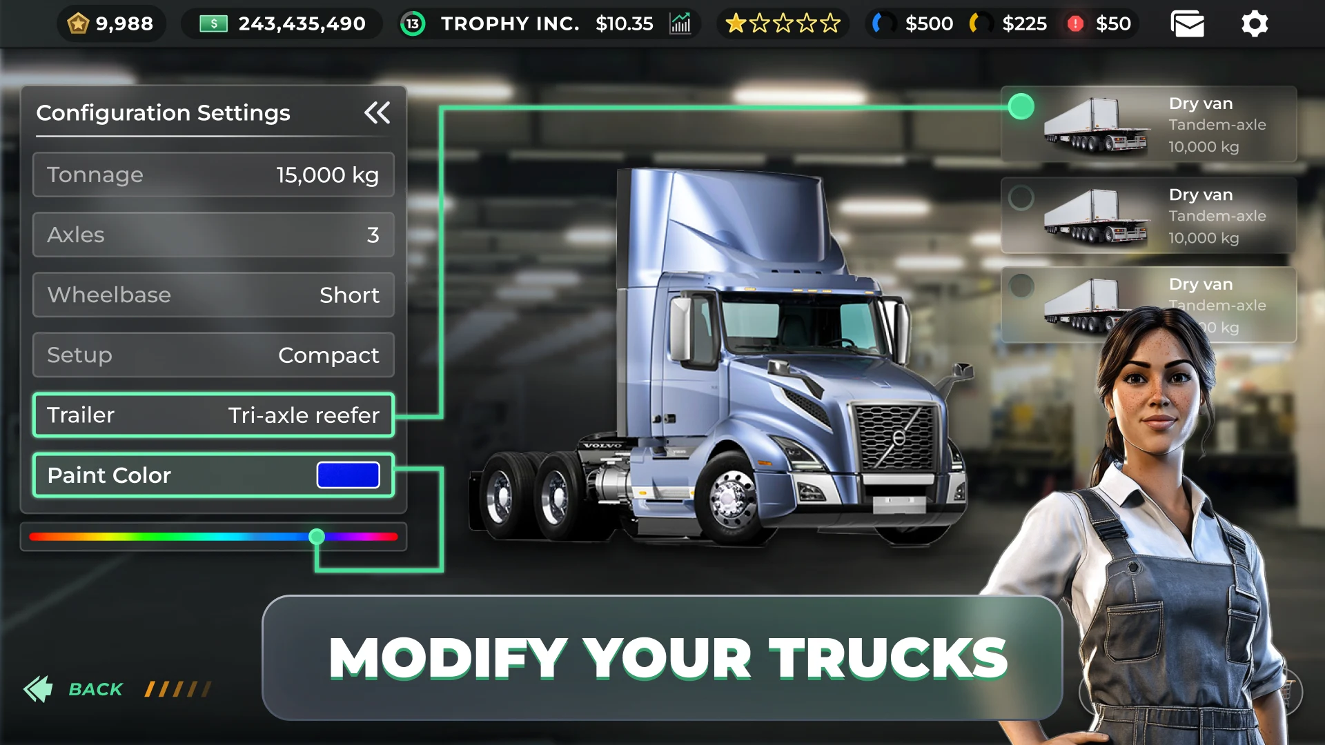 Truck Manager - 2025 截图 4