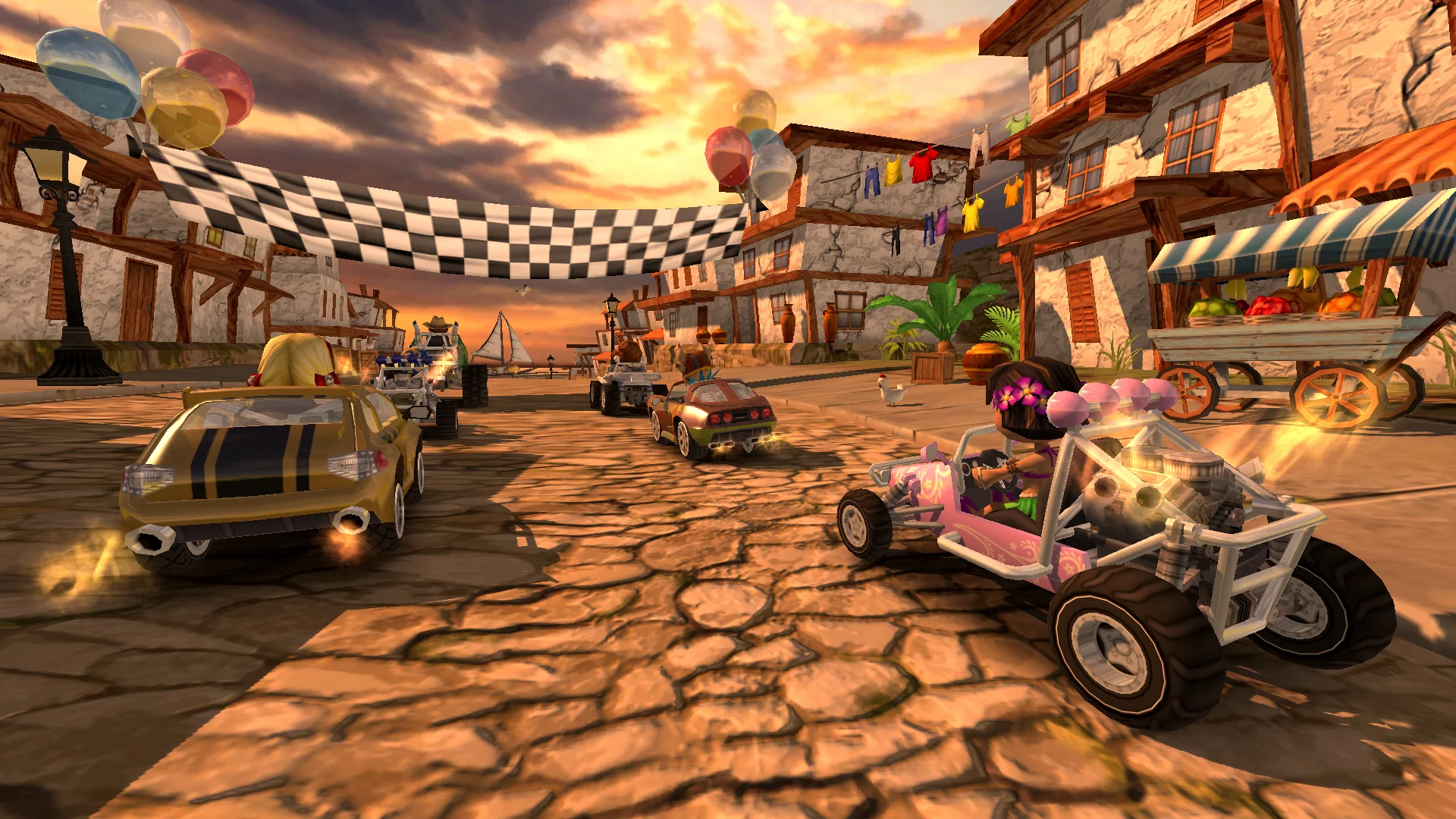Beach Buggy Racing 截图 1