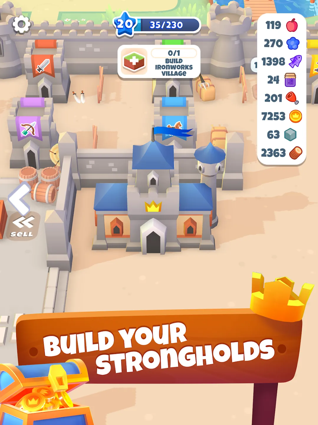 King or Fail - Castle Takeover 截图 11