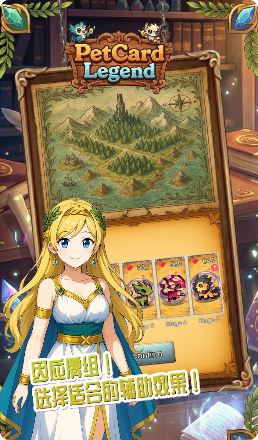 宠物传说：策略卡牌 RPG 截图 10